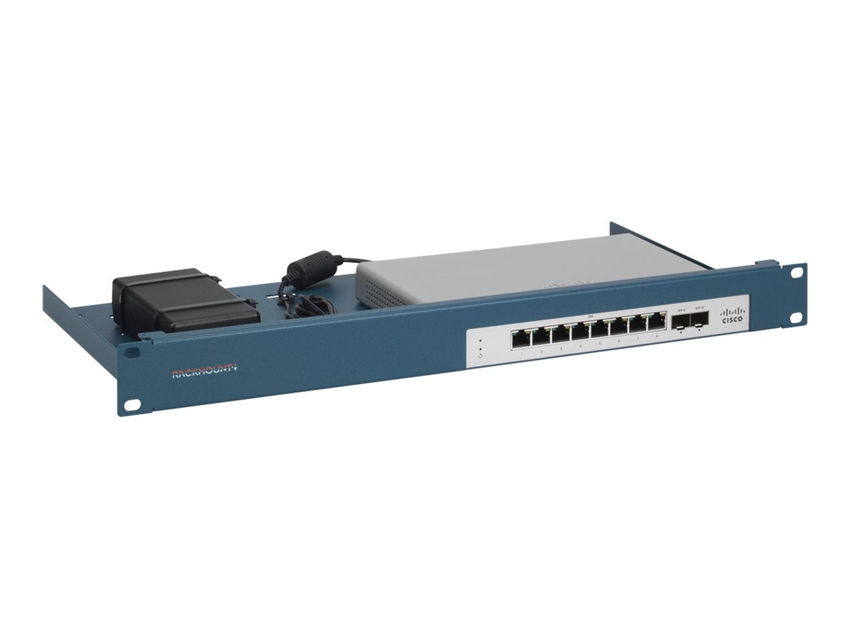 RACKMOUNT RM Kit für Cisco Meraki MS130-8 / MS130-8P - Vorderansicht