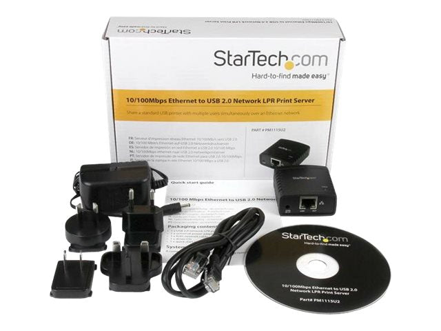 STARTECH.COM USB 2.0 Network Print Server Detailansicht