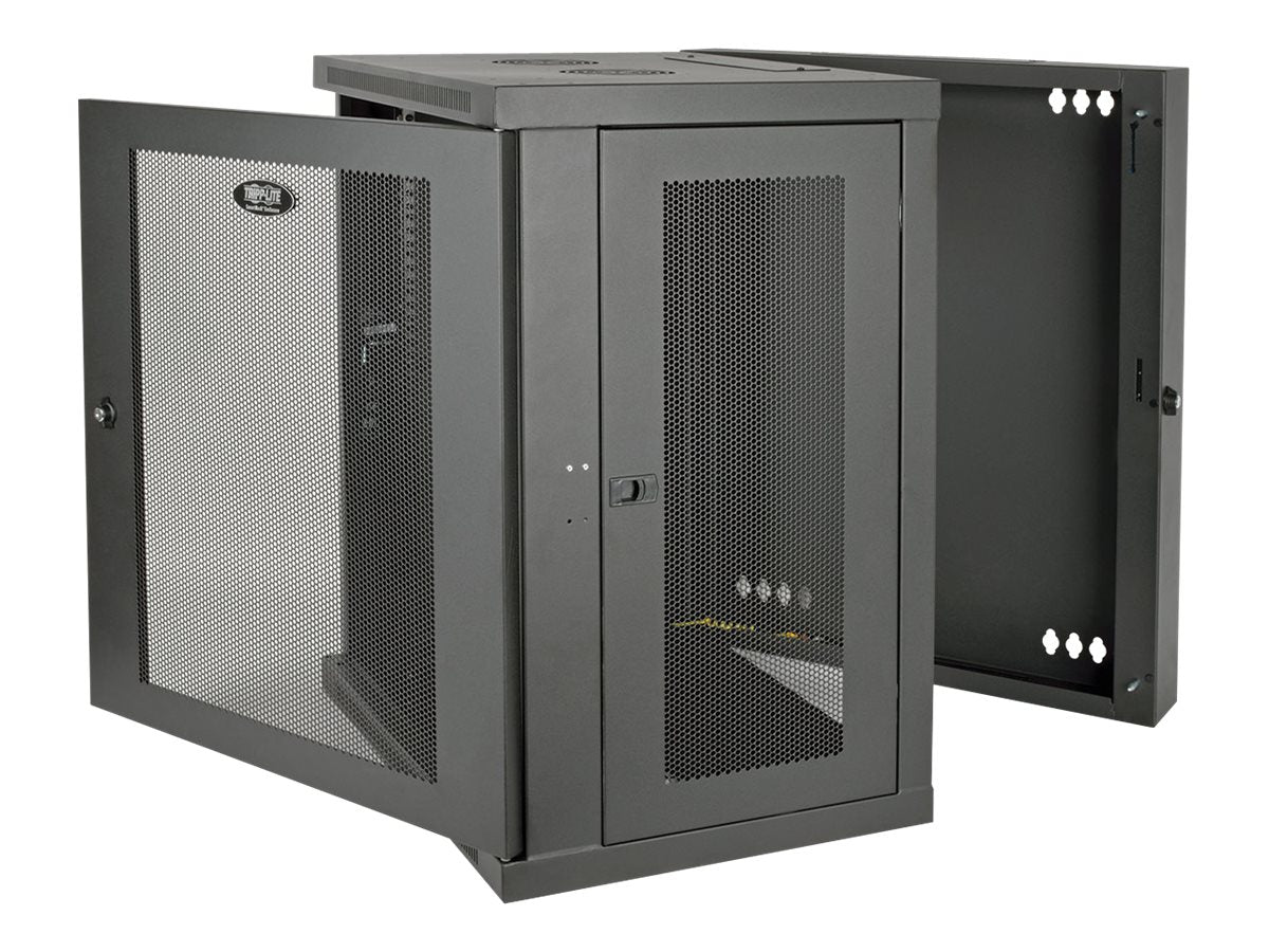 EATON TRIPPLITE 15U Wall Mount Rack Enclosure Server Cabinet Seitenansicht