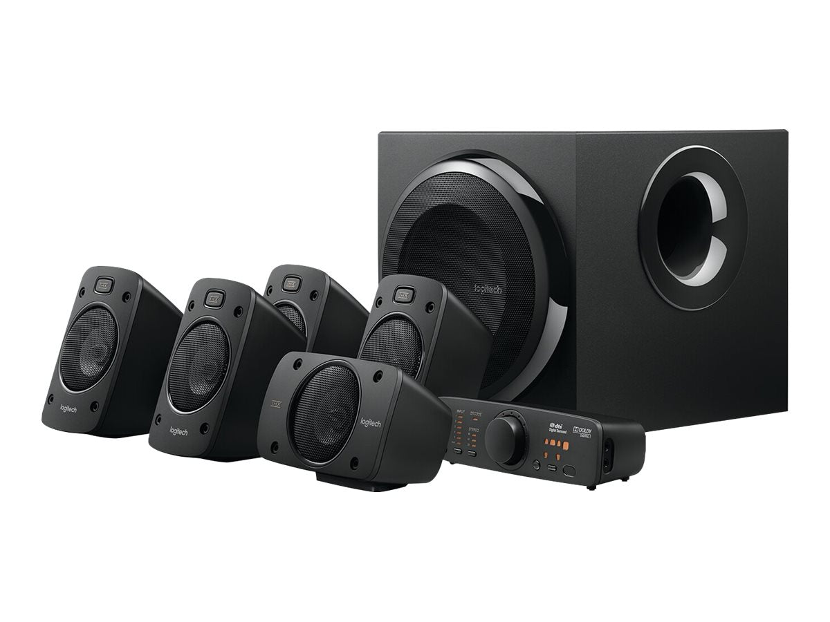 LOGITECH Surround Sound Speakers Z906 Lautsprechersystem Verpackung