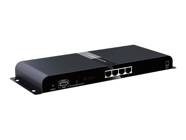 TECHLY HDBitT HDMI Extender/Splitter mit IR 4-Port Vorderansicht