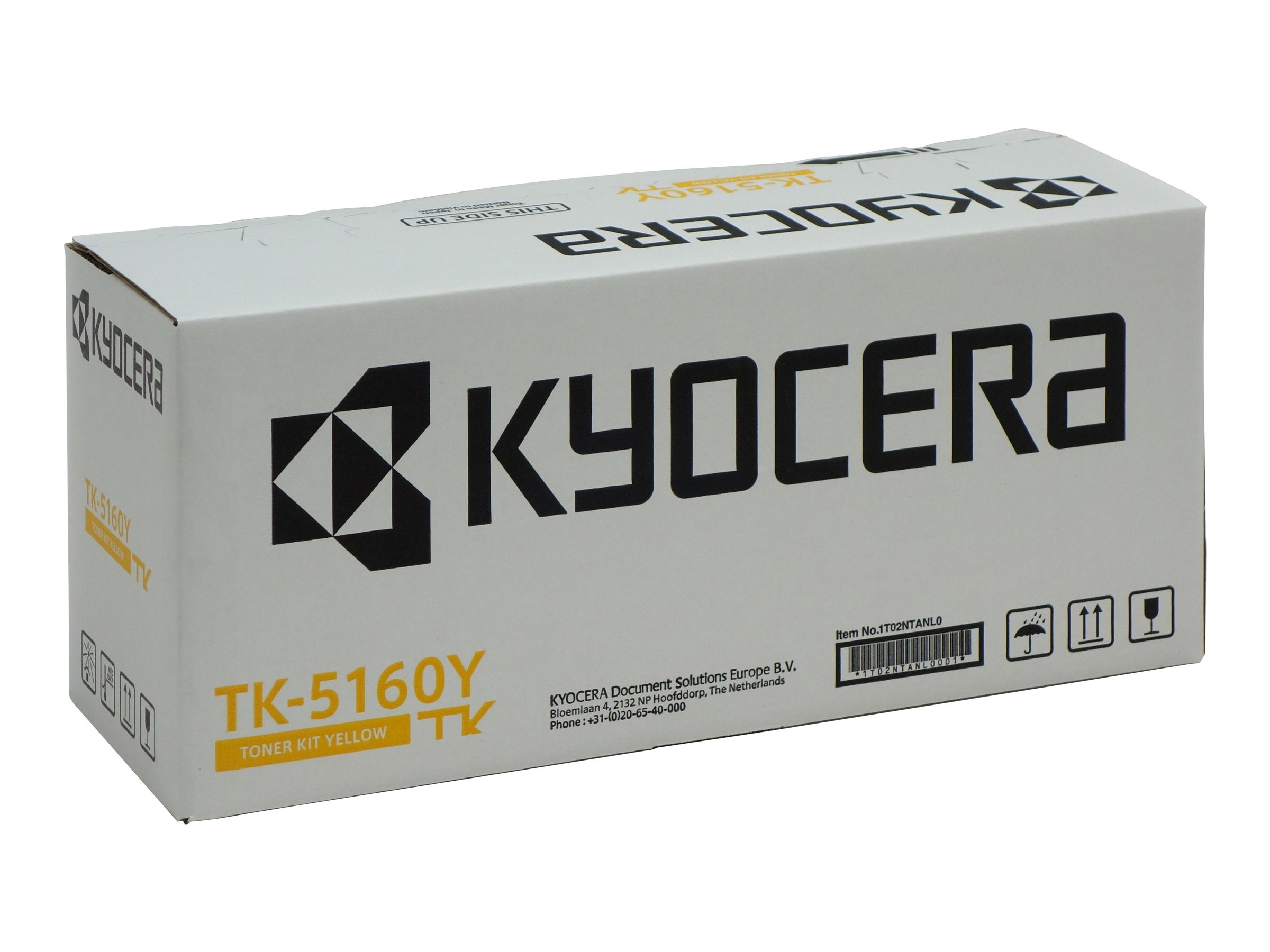KYOCERA TK-5160Y Toner Kartusche gelb Vorderansicht