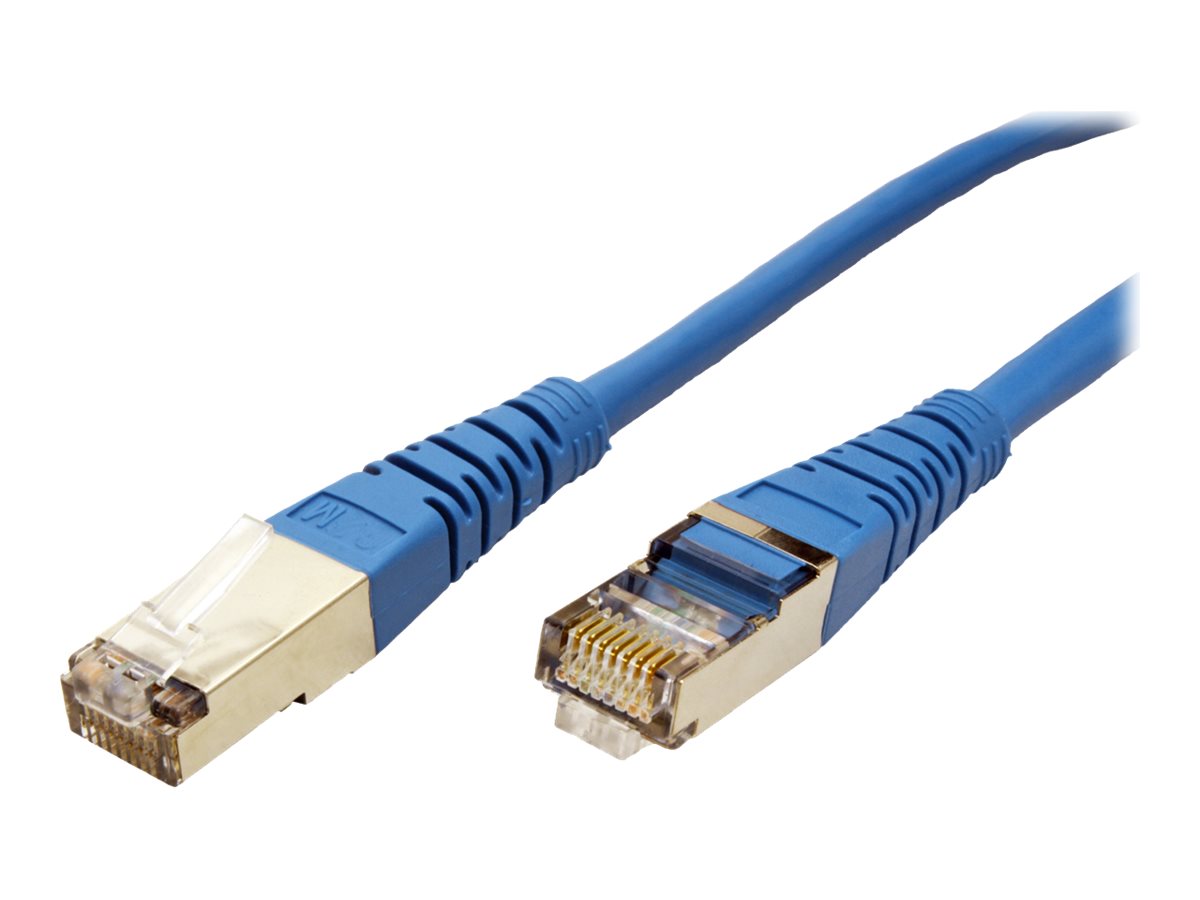 ROLINE Patchkabel Kat.5e Class D S/FTP blau 3m - Verpackung