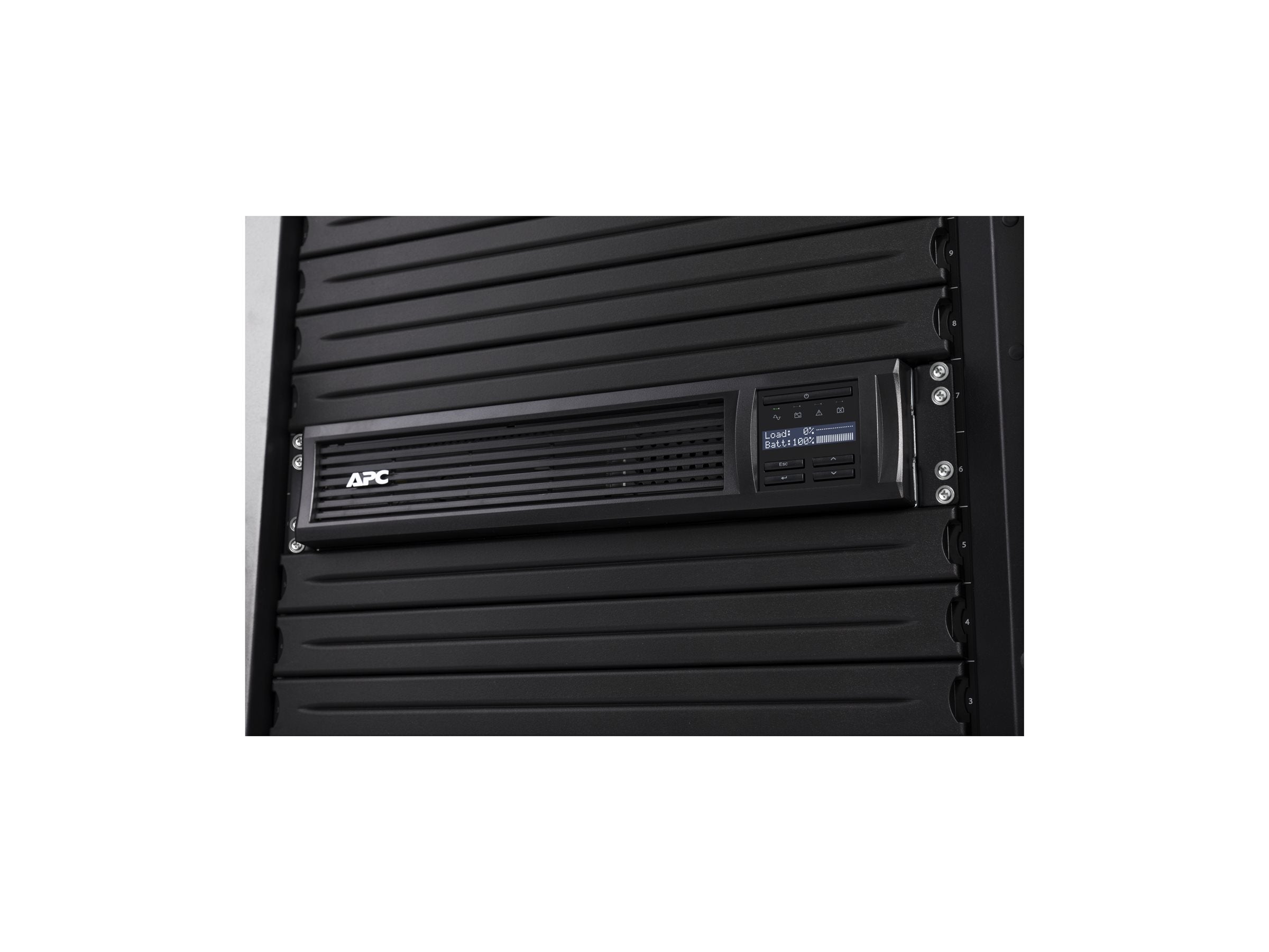 APC Smart-UPS 1500VA LCD RM UPS Rack AC 220/230/240V 1000Watt 1500VA RS-232 USB output connectors 4 2U BK with APC SmartConnect