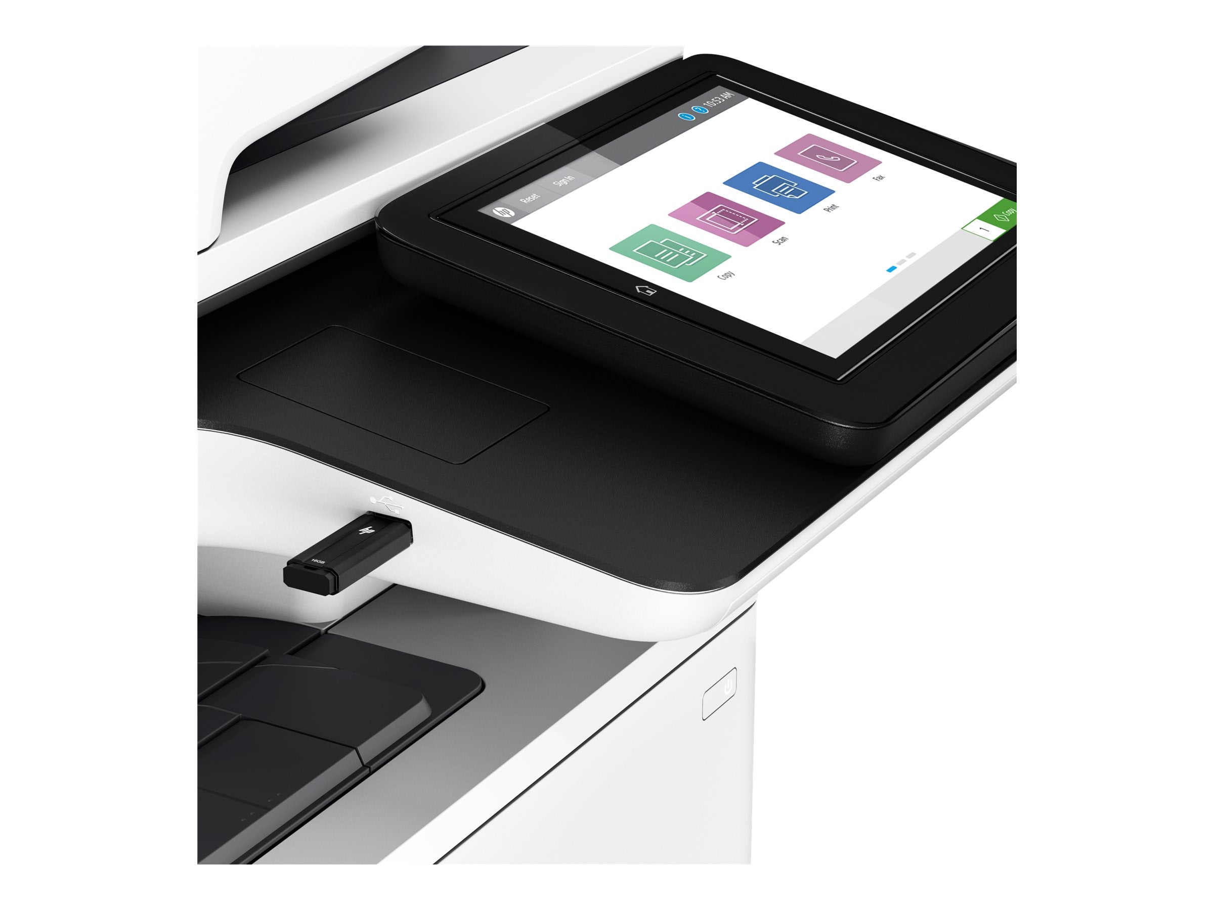 HP LaserJet Enterprise MFP M528dn Detailansicht
