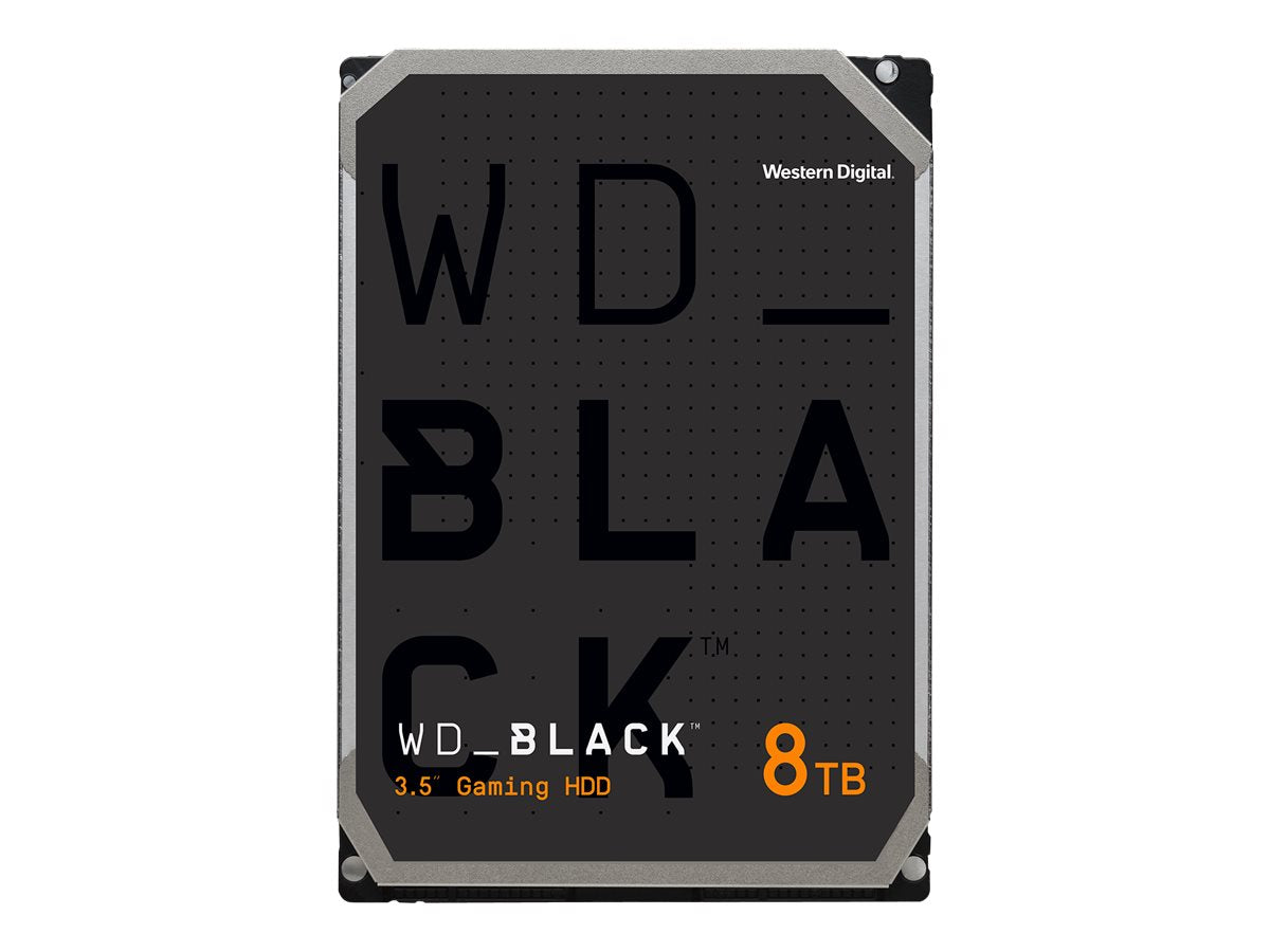 WD Desktop Black 8TB HDD Vorderansicht