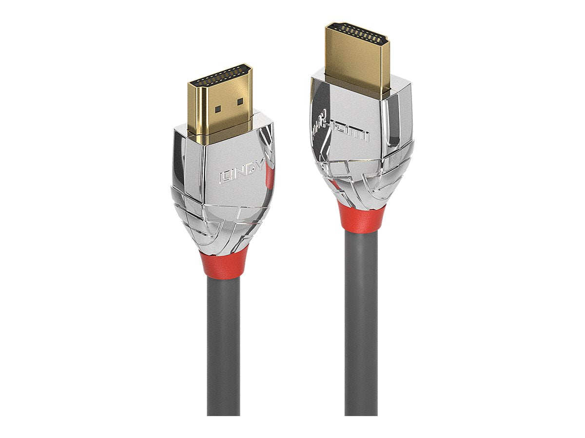 LINDY 1m High Speed HDMI Kabel Cromo Line Kabel mit Ethernet - Vorderansicht