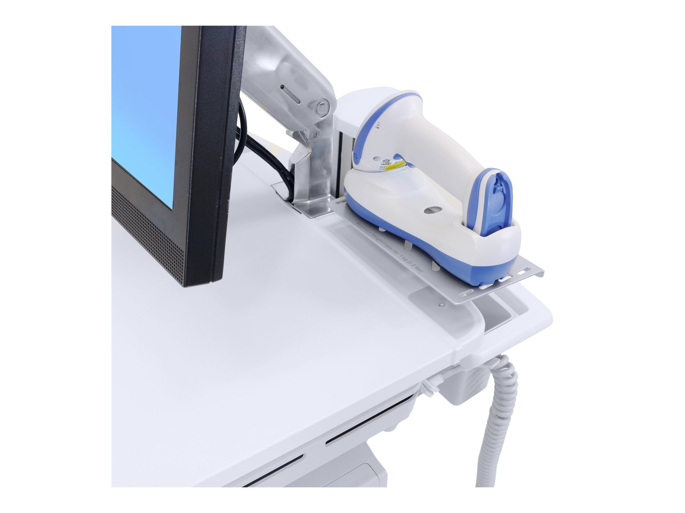 Verpackung des ERGOTRON StyleView Scannerregals