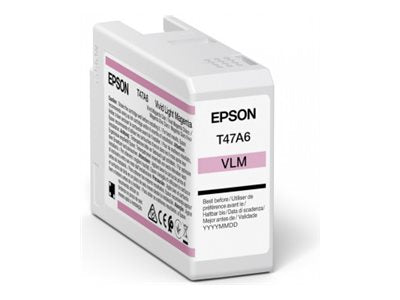EPSON 1LB Singlepack Vivid Light Magenta T47A6 UltraChrome Pro 10 ink 50ml Vorderansicht