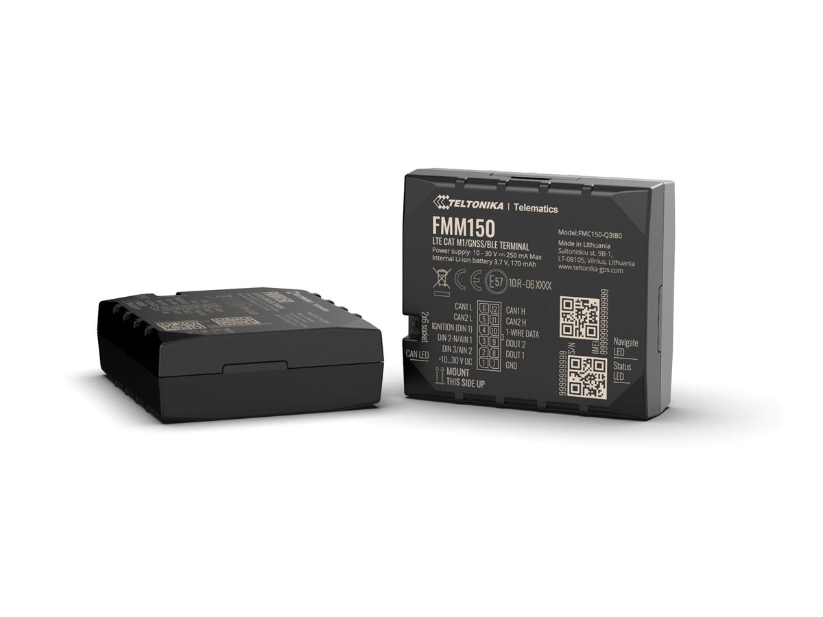 TELTONIKA TELEMATICS FMM150 CAT M1 4G LTE GPS Tracker - Vorderansicht