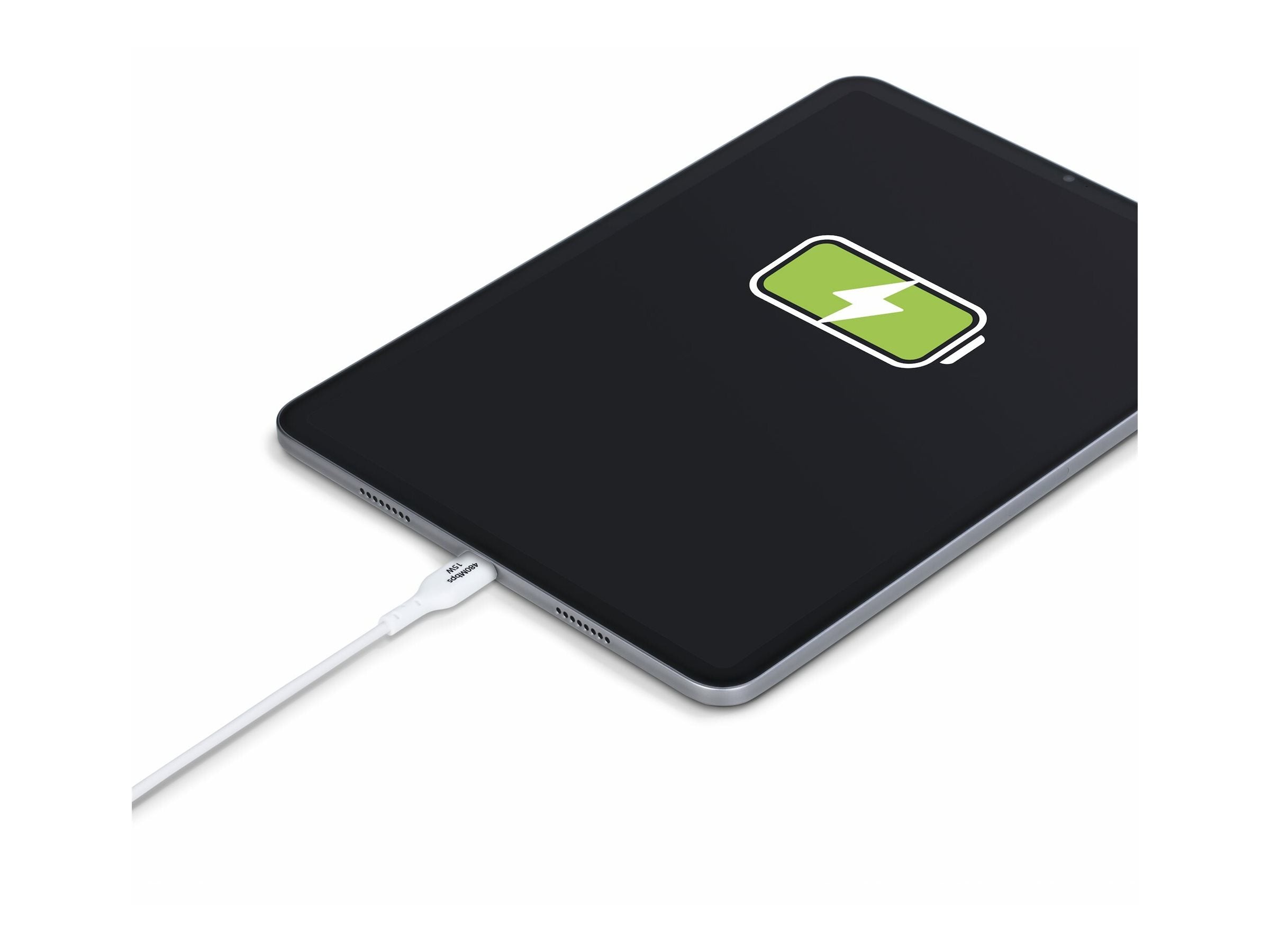 STARTECH.COM 2m USB-A auf USB-C Ladekabel USB-A auf Typ-C Ladekabel 3A Schnellladekabel USB 2.0 Datenubertragung M/M Weiss