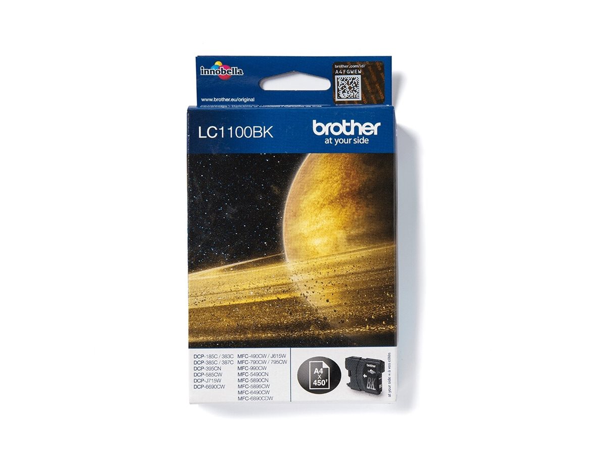 BROTHER LC-1100 Tinte schwarz Verpackung