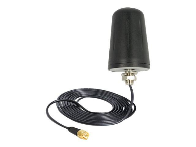 DELOCK LoRa Antenne 868mHz SMA Stecker 0 dBi omnidirektional Vorderansicht