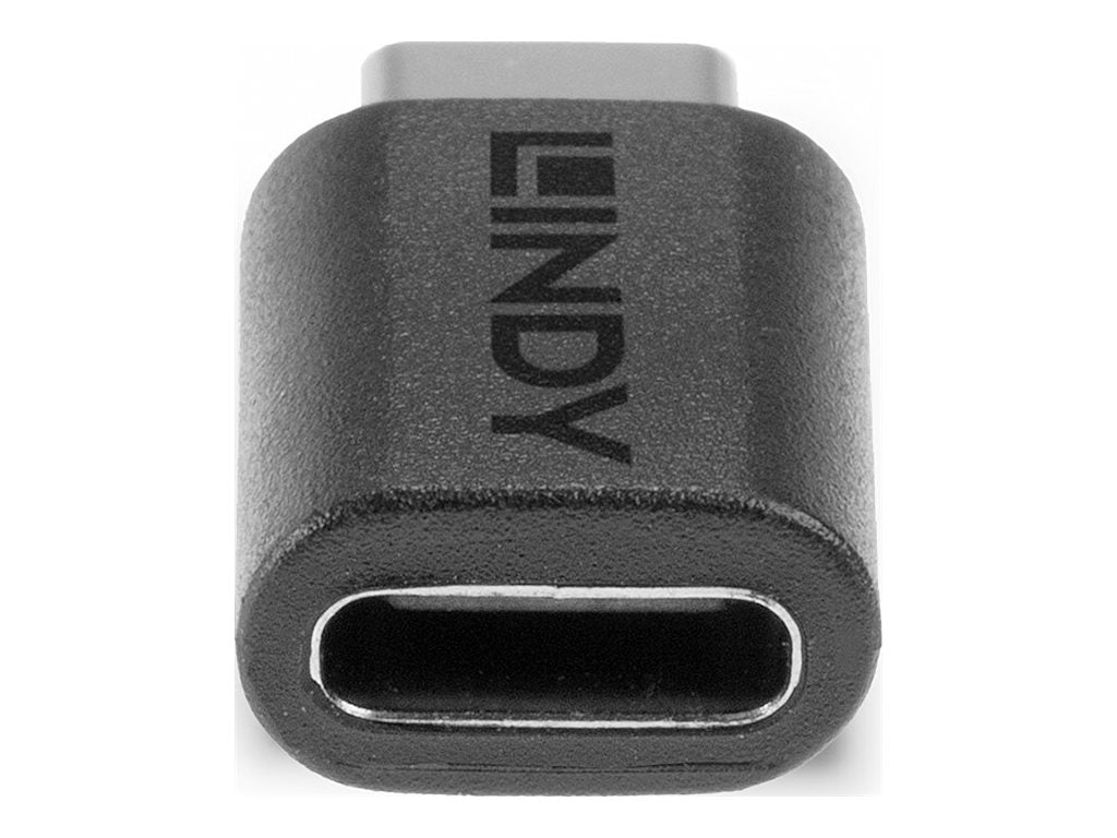 LINDY USB 3.2 Adapter Typ C an C USB Typ C Kupplung - Detailansicht