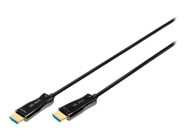 DIGITUS HDMI Hybrid Fiber Optic Kabel 20m - Vorderansicht