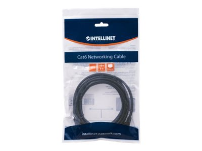 INTELLINET Netzwerkkabel Cat6 U/UTP CCA Cat6-kompatibel RJ45-Stecker/RJ45-Stecker 1