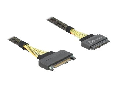 DELOCK Verlängerungskabel U.2 SFF-8639 Stecker > U.2 SFF-8639 Buchse 0,5m - Verpackung