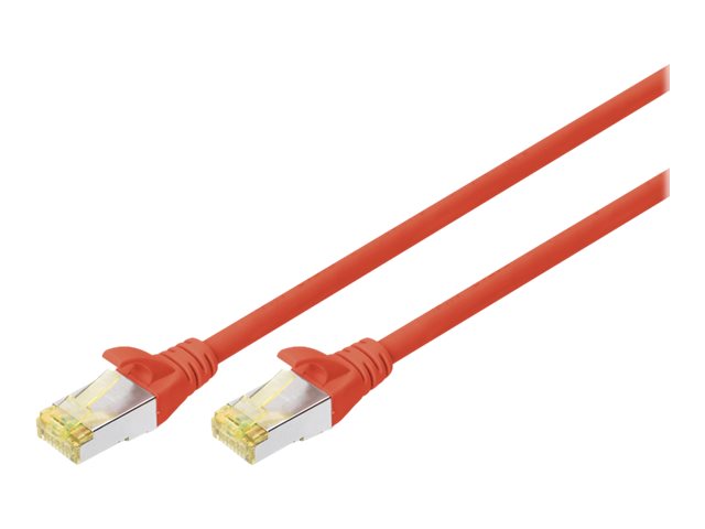 DIGITUS CAT 6A S-FTP Patchkabel Cu LSZH AWG 27/7 Länge 2m 10 Stück - Vorderansicht