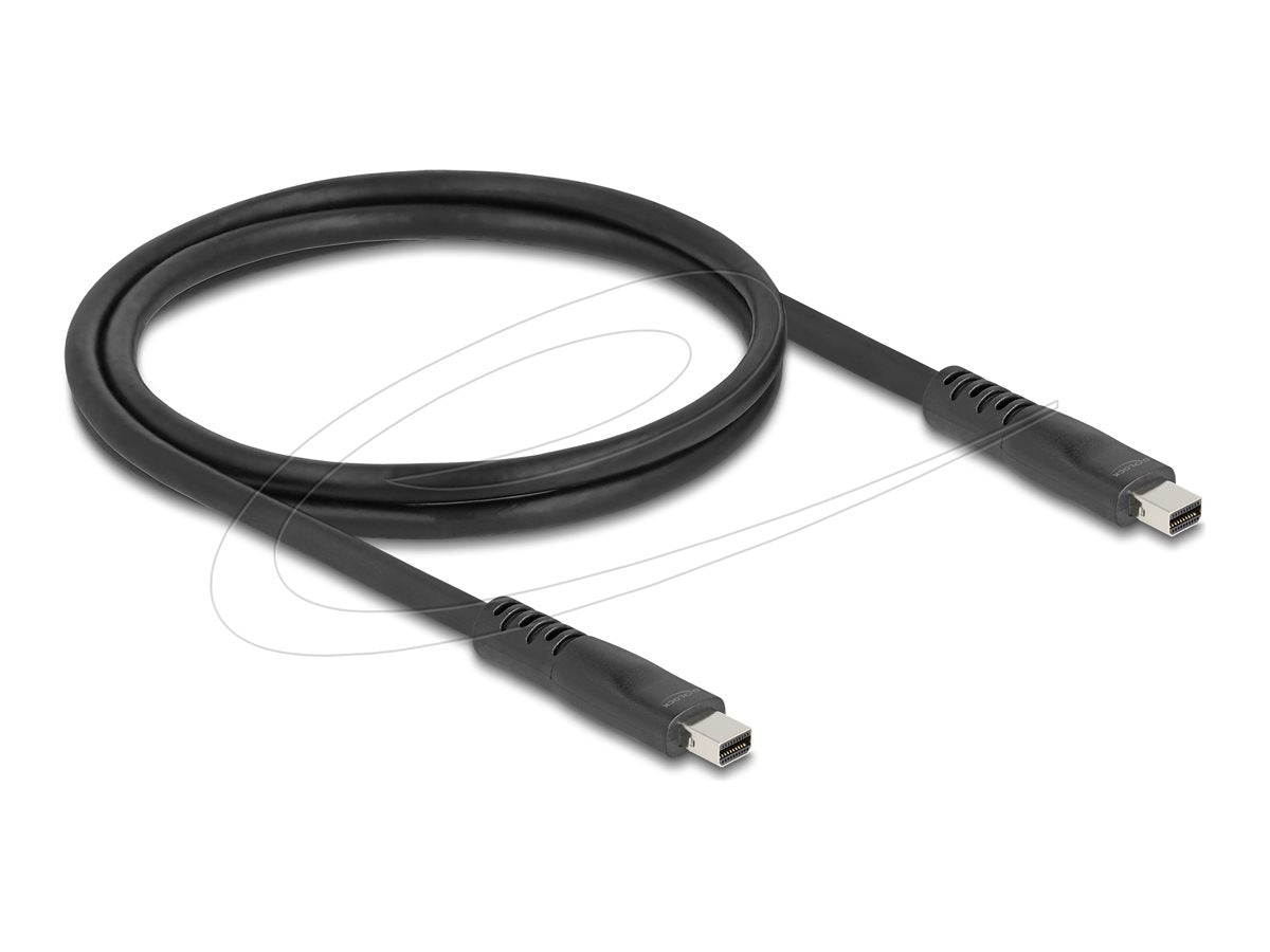 DELOCK Mini DisplayPort Kabel 16K 60 Hz 80 Gbps 1m - Vorderansicht