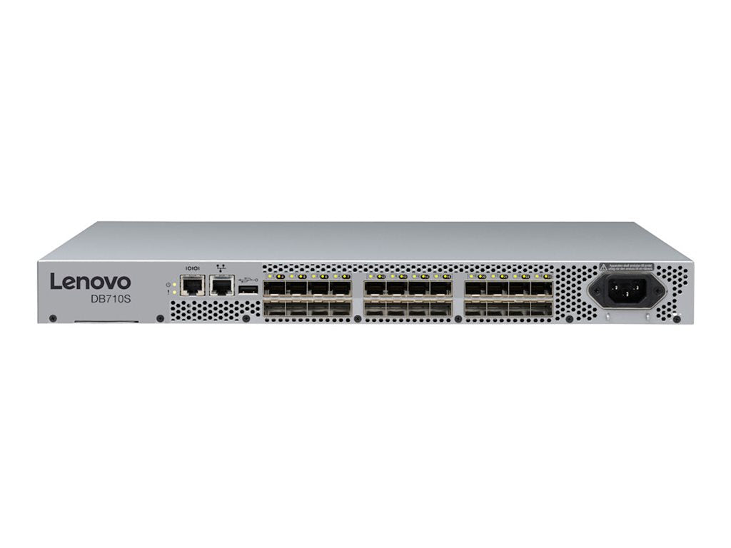 LENOVO ThinkSystem DB710S Switch Vorderansicht