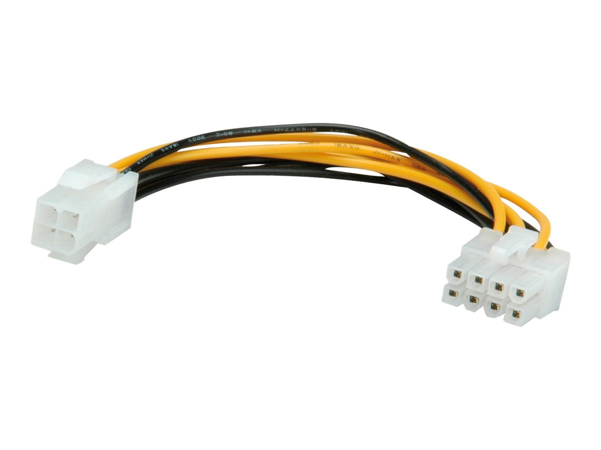ROLINE Internes Power Adapterkabel 8 pin PCI Express-Stecker - Vorderansicht