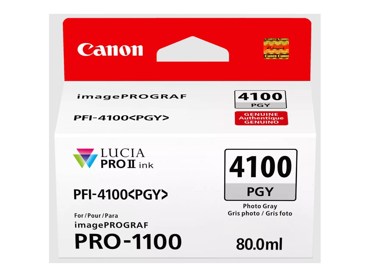 CANON INK PFI-4100 Photo grey tank - Vorderansicht
