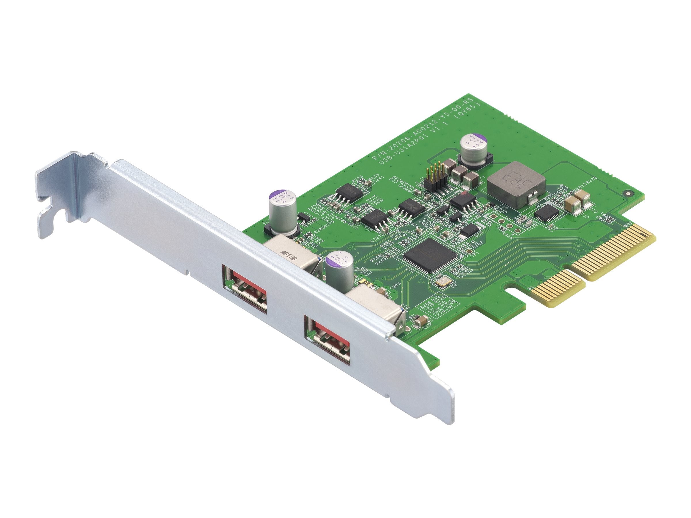 QNAP QXP-10G2U3A Dual-port USB3.2 Gen 2 PCIe Erweiterungskarte Verpackung