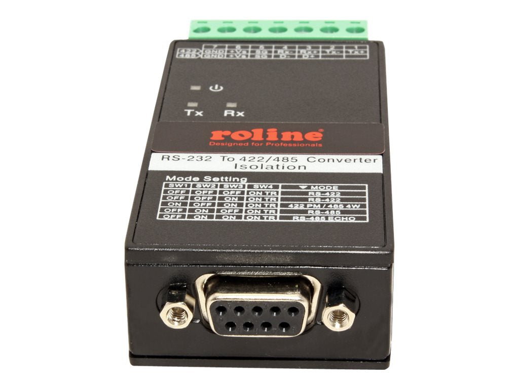 ROLINE RS232 nach RS422/485 Konverter Detailansicht
