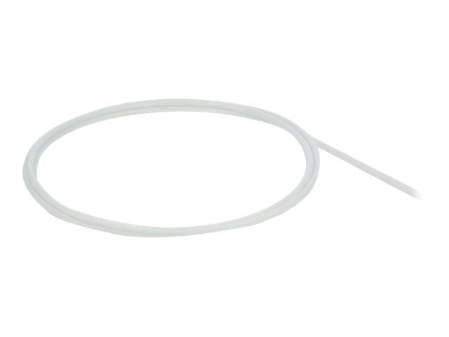 DELOCK Schutzschlauch Glasfasergeflecht 2 m x 4 mm weiss - Vorderansicht