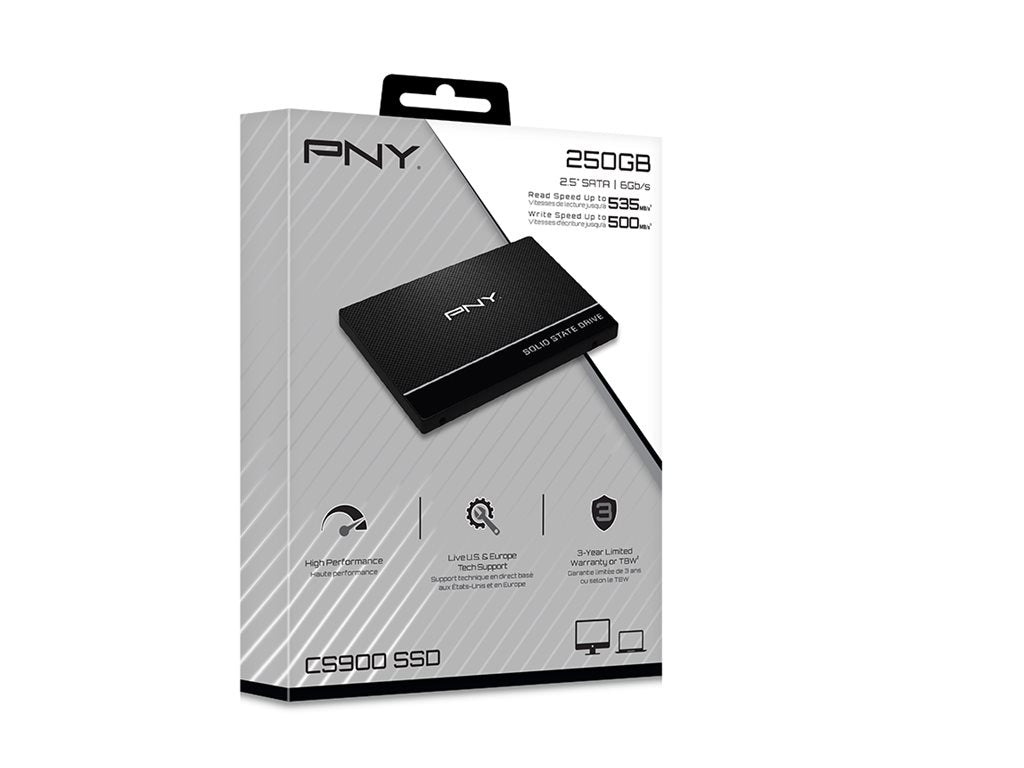 PNY CS900 250GB SSD Seitenansicht