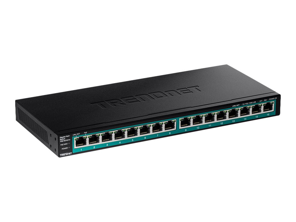 TRENDNET TPE-TG161H 16 Port PoE Switch Verpackung