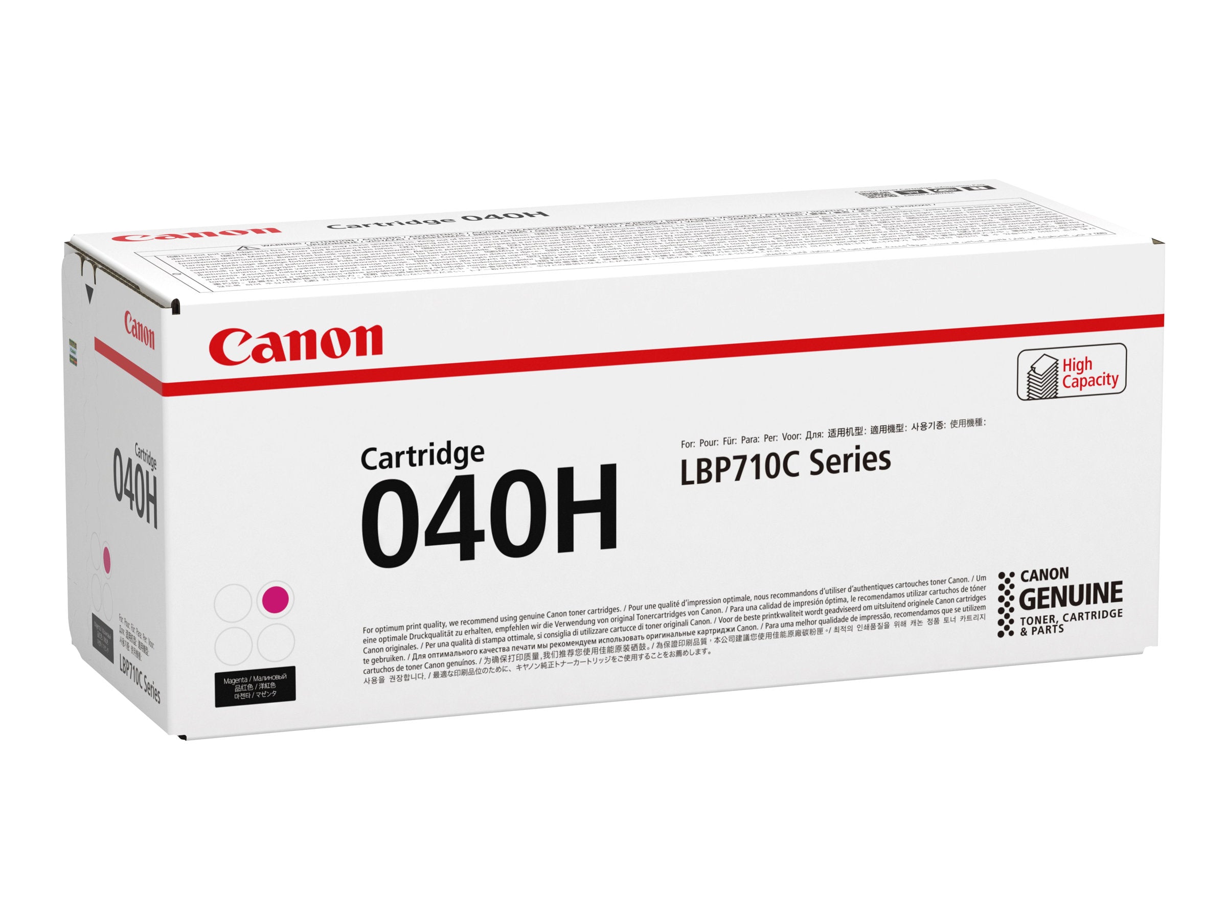CANON 040HM Toner magenta Vorderansicht