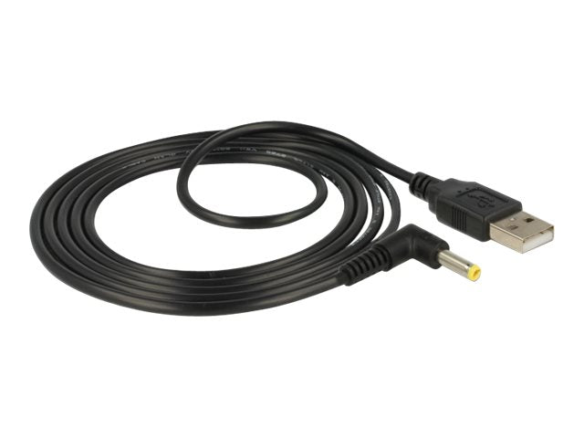DELOCK Stromkabel USB > DC 4,0 x 1,7 mm Stecker 90 1,5 m - Vorderansicht