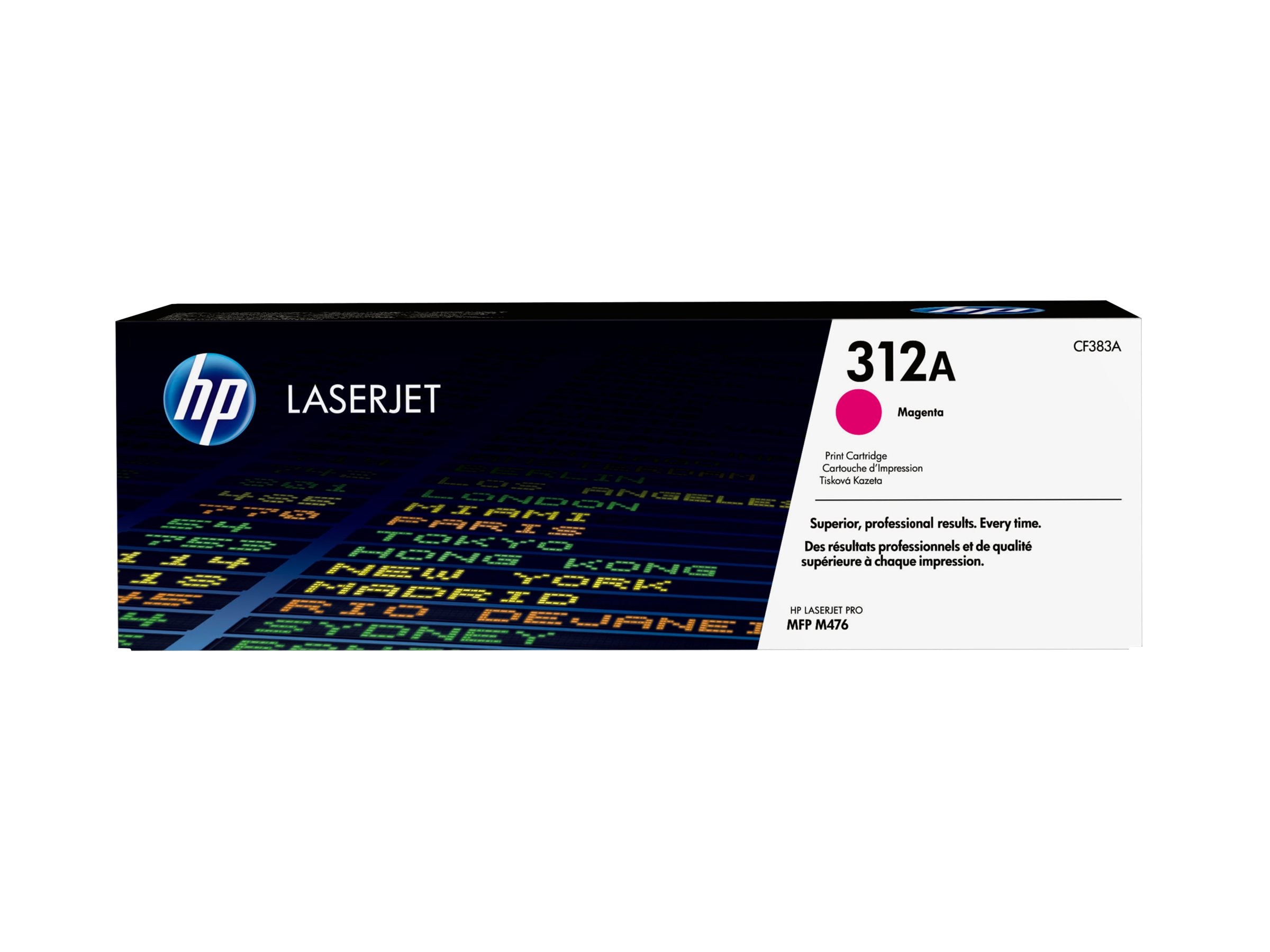 HP 312A Toner cartridge CF383A magenta Detailansicht