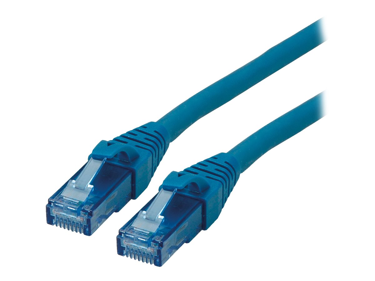 ROLINE Patchkabel Kat.6A UTP Component Level LSOH blau 2m