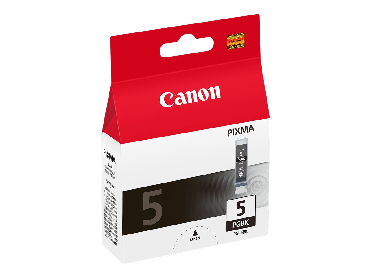 Vorderansicht des CANON PGI-5BK Tintenbehälters