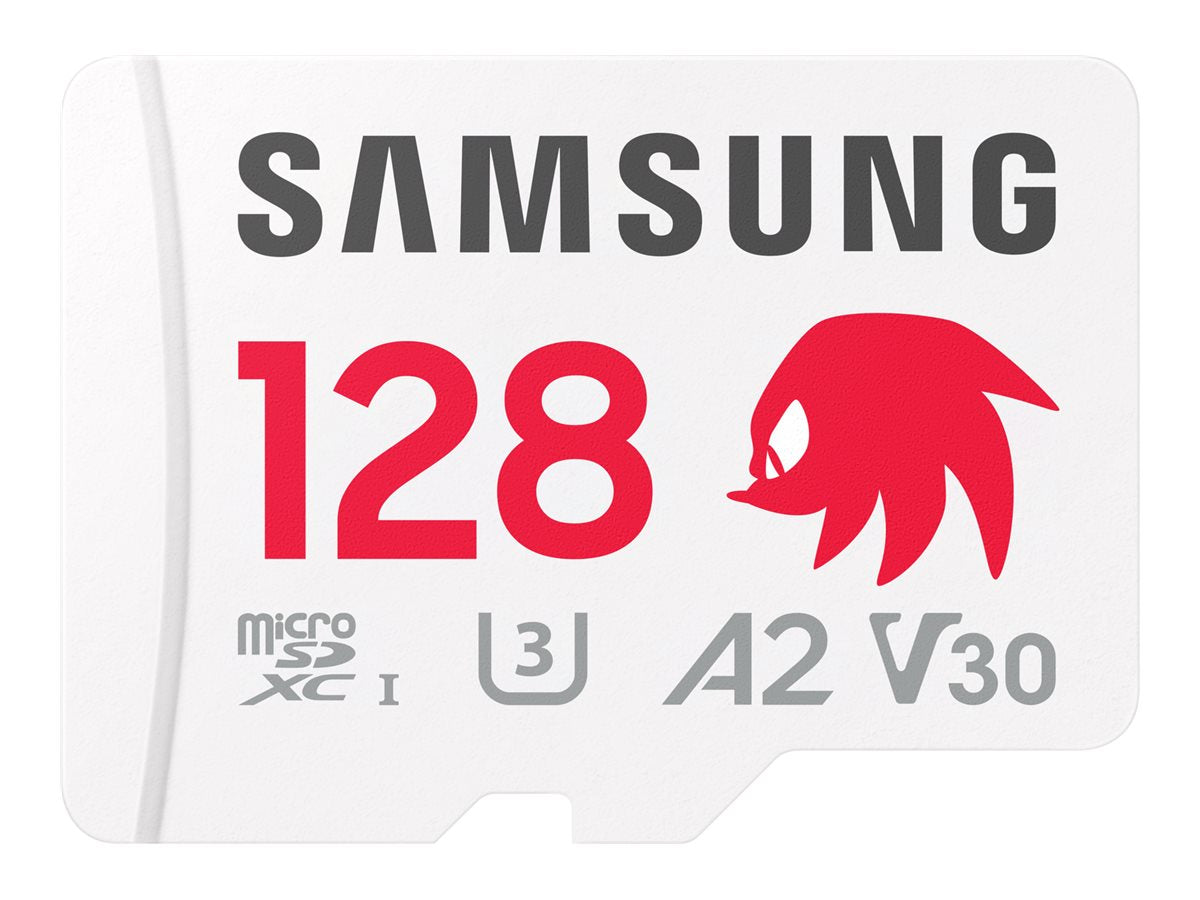 SAMSUNG Sonic microSD Speicherkarte 128GB Vorderansicht