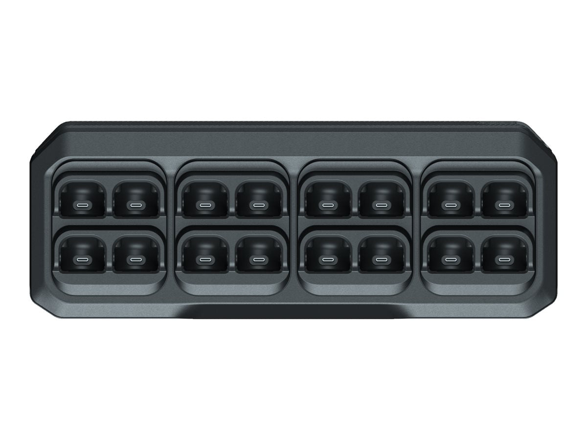 HYTERA 16-Fach Multicharger für S1mini - Vorderansicht
