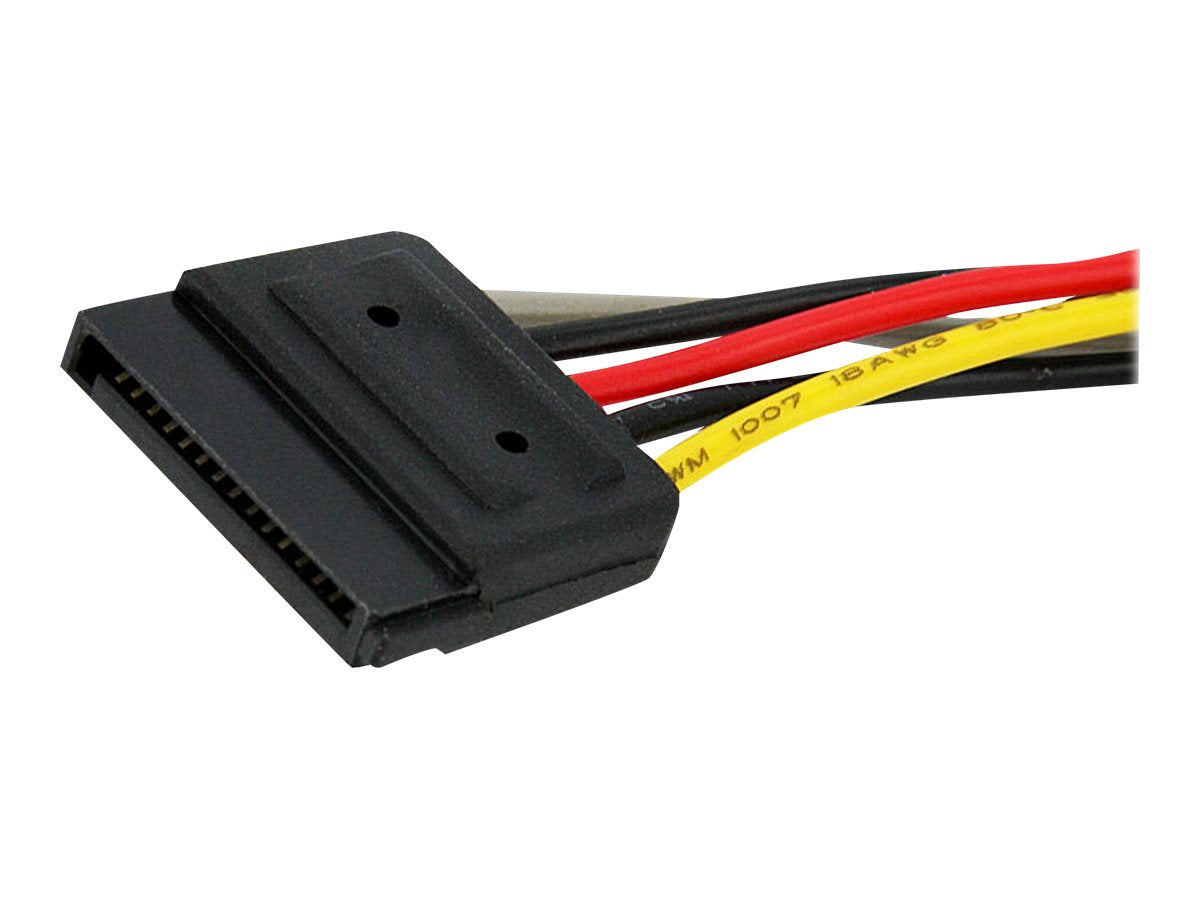 STARTECH.COM 6in SATA Power Y Splitter Cable Adapter Detailansicht