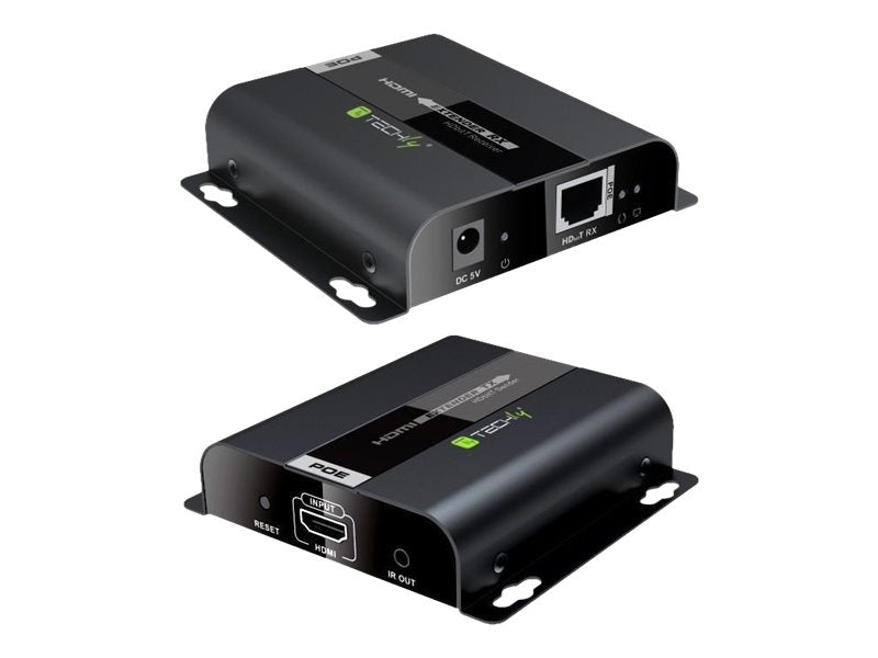TECHLY HDBit HDMI Extender Sender und Empfänger Vorderansicht