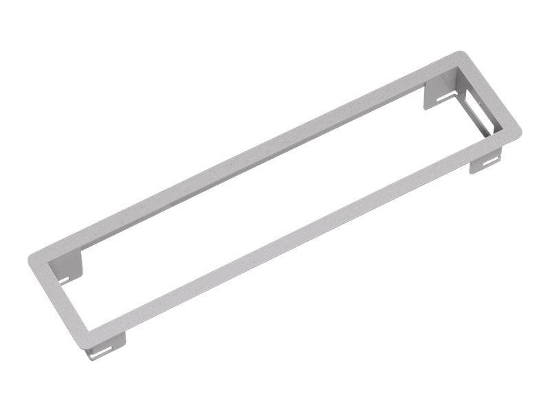 BACHMANN POWER FRAME Einbaurahmen Large 6-fach RAL 9006 Weissaluminium