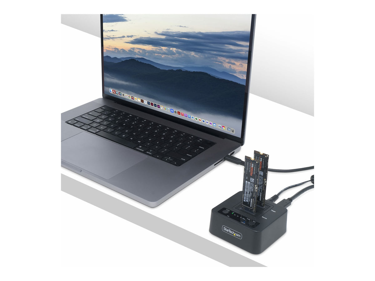STARTECH.COM 1:1 M.2 NVMe Kopierstation Detailansicht