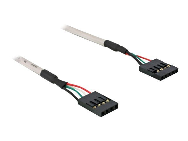 DELOCK Kabel USB Pinheader 4pin/5pin Buchse-Buchse - Vorderansicht