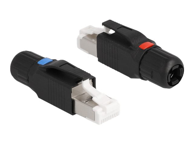 DELOCK RJ45 Stecker feldkonfektionierbar Cat.6A - Verpackung
