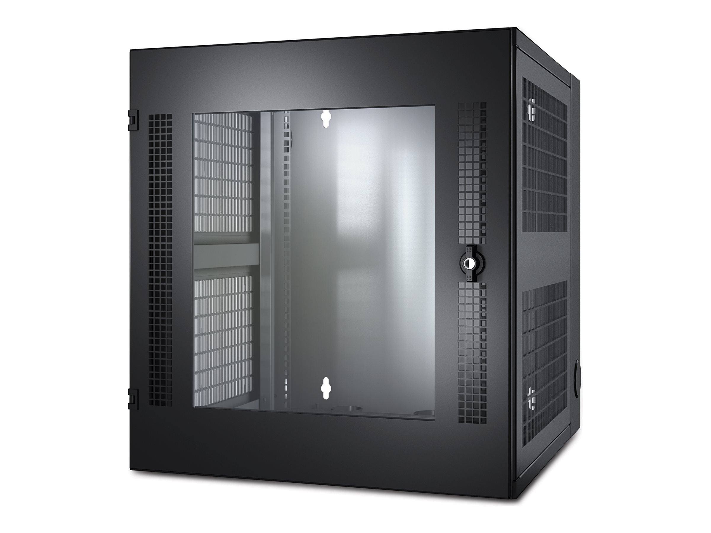 APC NetShelter WX 13HE mit Frontglastuer - Vorderansicht