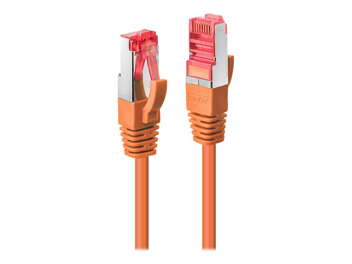 LINDY Cat.6 S/FTP Kabel, orange, 30m Patchkabel - Verpackung