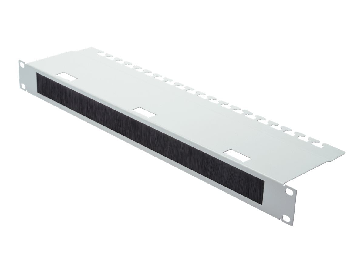DIGITUS Kabeldurchführungspanel 19Zoll 48,3cm 1HE - Vorderansicht