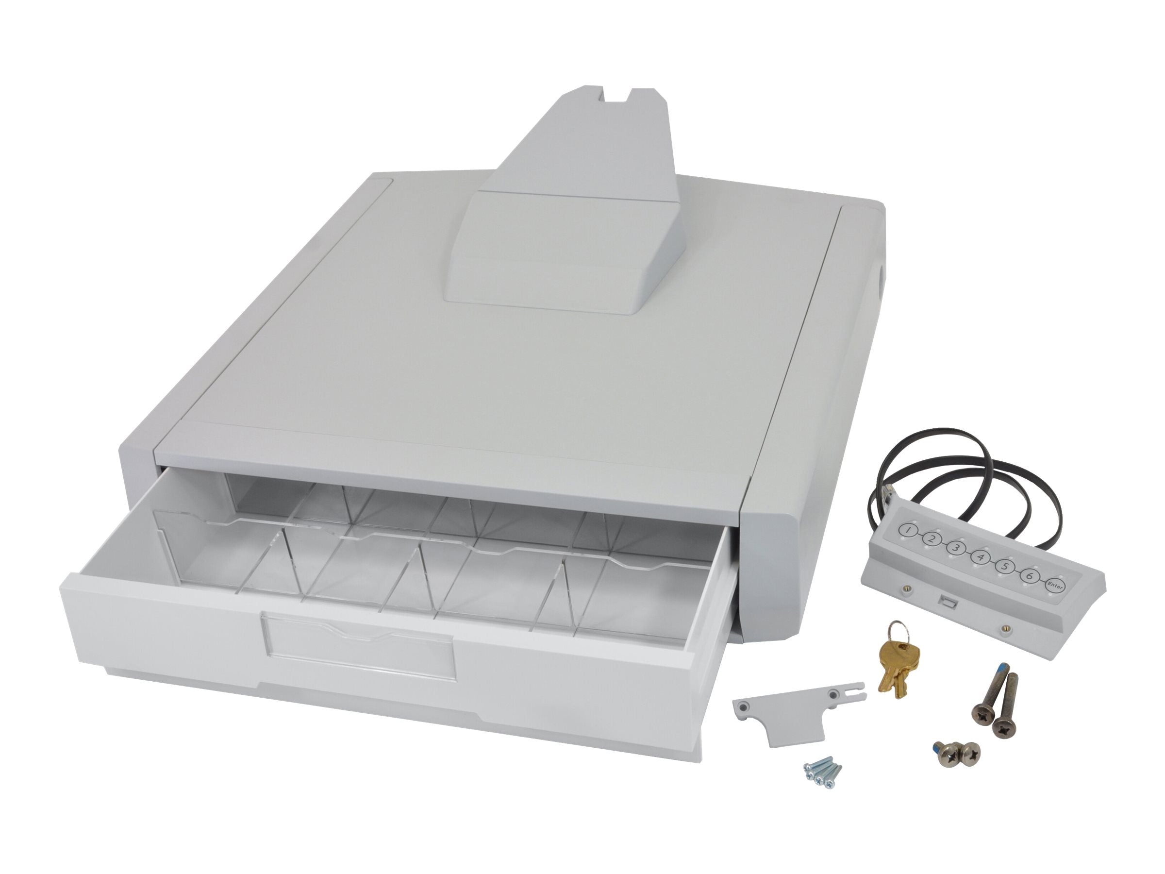 Vorderansicht des ERGOTRON SV44 PRIMARY DRAWER LAPTOP SINGLE
