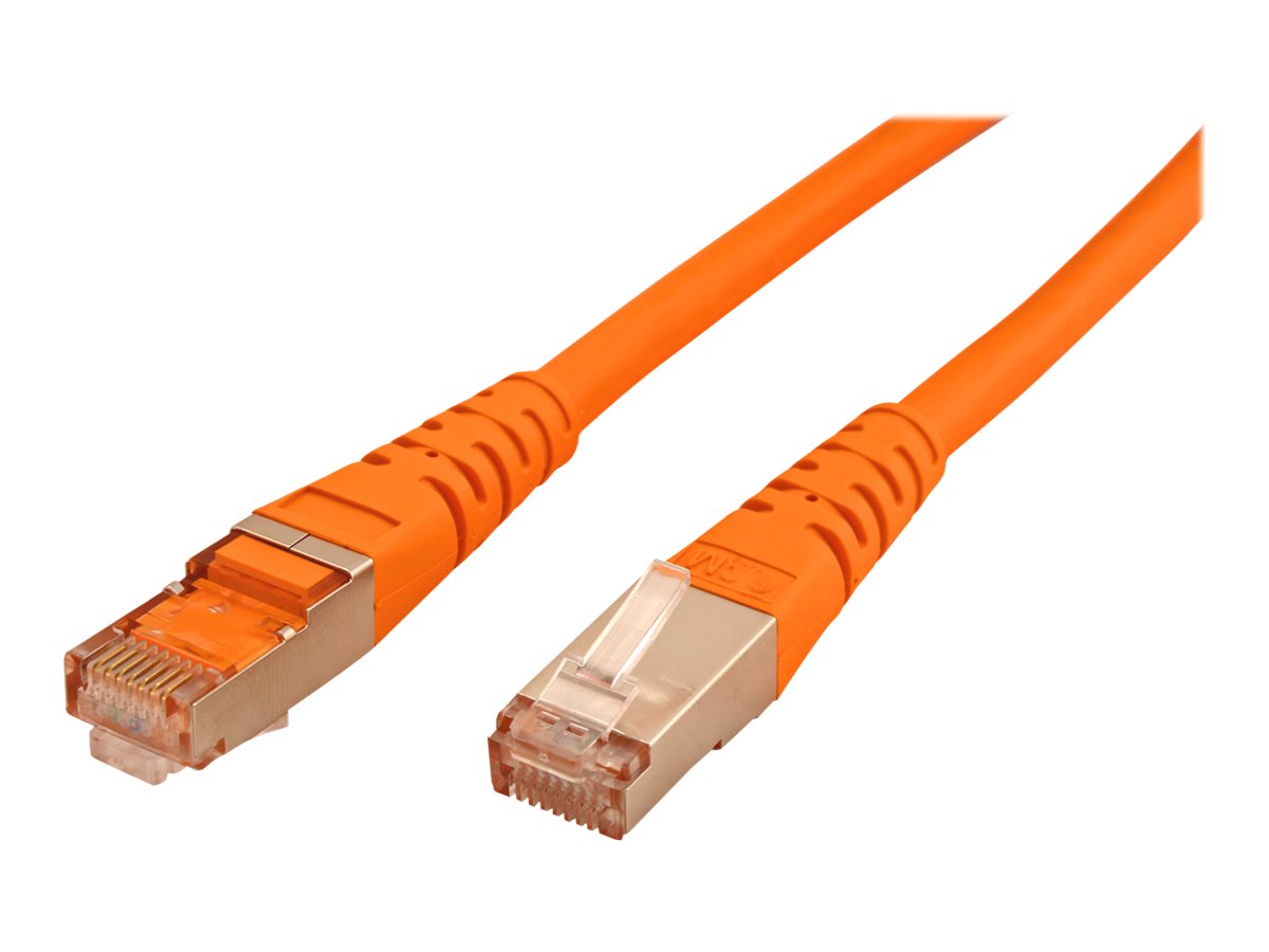 ROLINE Patchkabel Kat.6 Class E S/FTP PiMF orange 10m - Verpackung