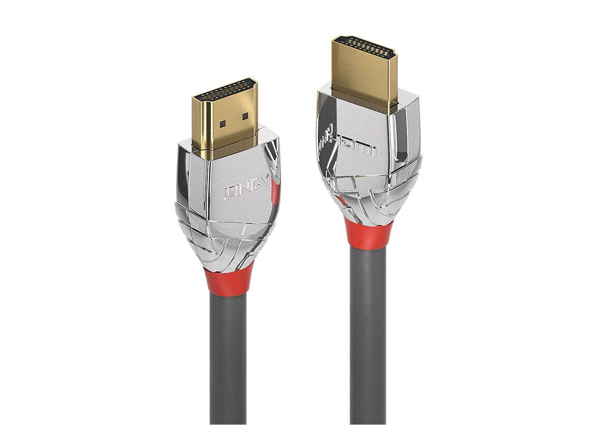 LINDY 5m High Speed HDMI Kabel Cromo Line Kabel mit Ethernet - Vorderansicht